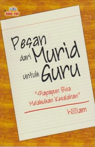 Cover of Pesan dari Murid untuk Guru