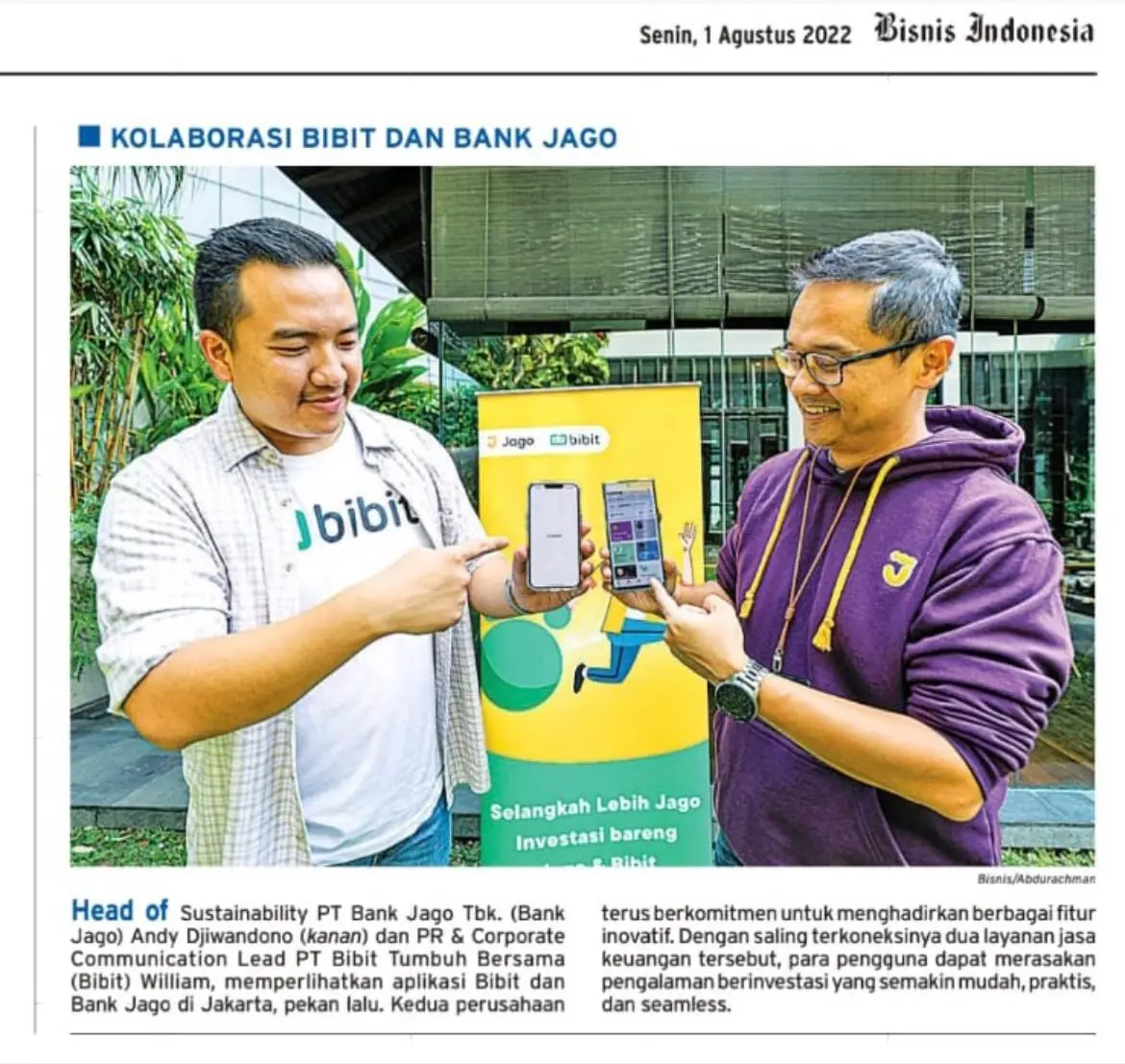 William Ndut media coverage — clipping 14