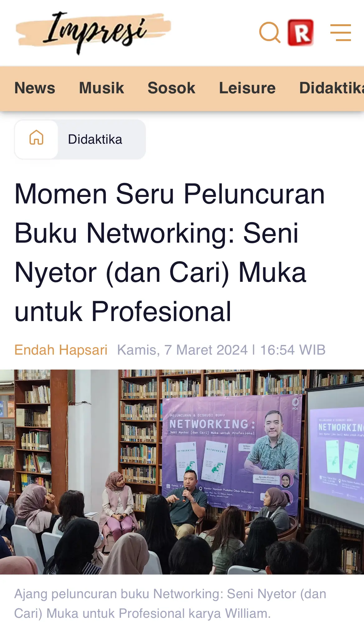 William Ndut media coverage — clipping 21